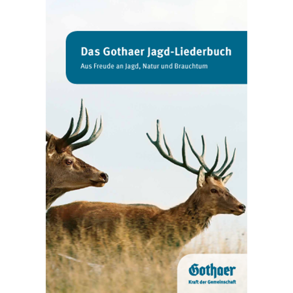Broschüre "Das Gothaer Jagd-Liederbuch"