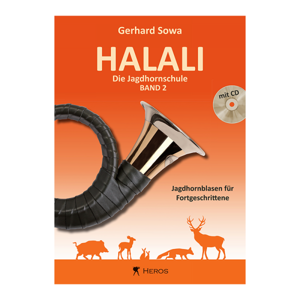 Buch "Halali - Die Jagdhornschule" Band 2, mit CD