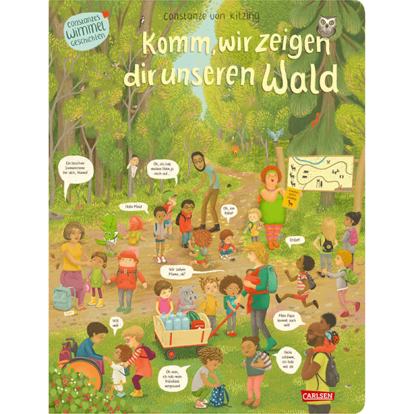 Kinderbuch "Komm, wir zeigen dir unseren Wald"