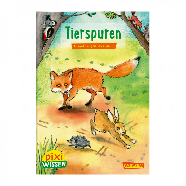 Kinderbuch "Pixi Wissen 107: Tierspuren"
