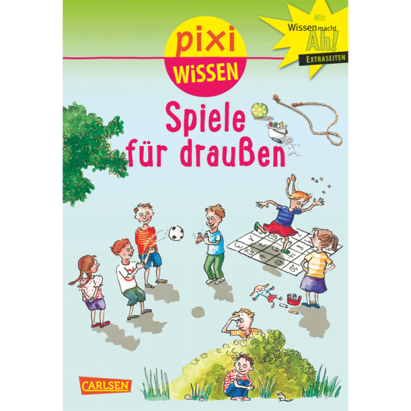 Kinderbuch "Pixi Wissen 64: Spiele für draußen"